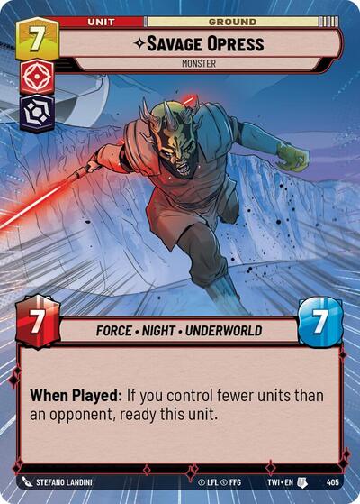 Savage Opress - Monster  (Hyperspace) - Foil