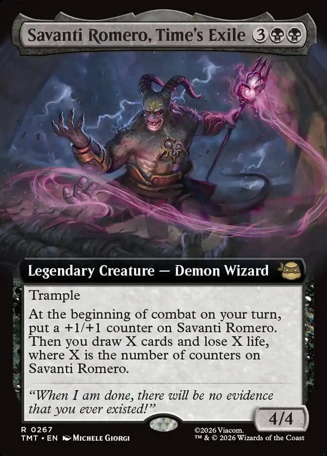 Savanti Romero, Time's Exile - Extended Art - Legendary