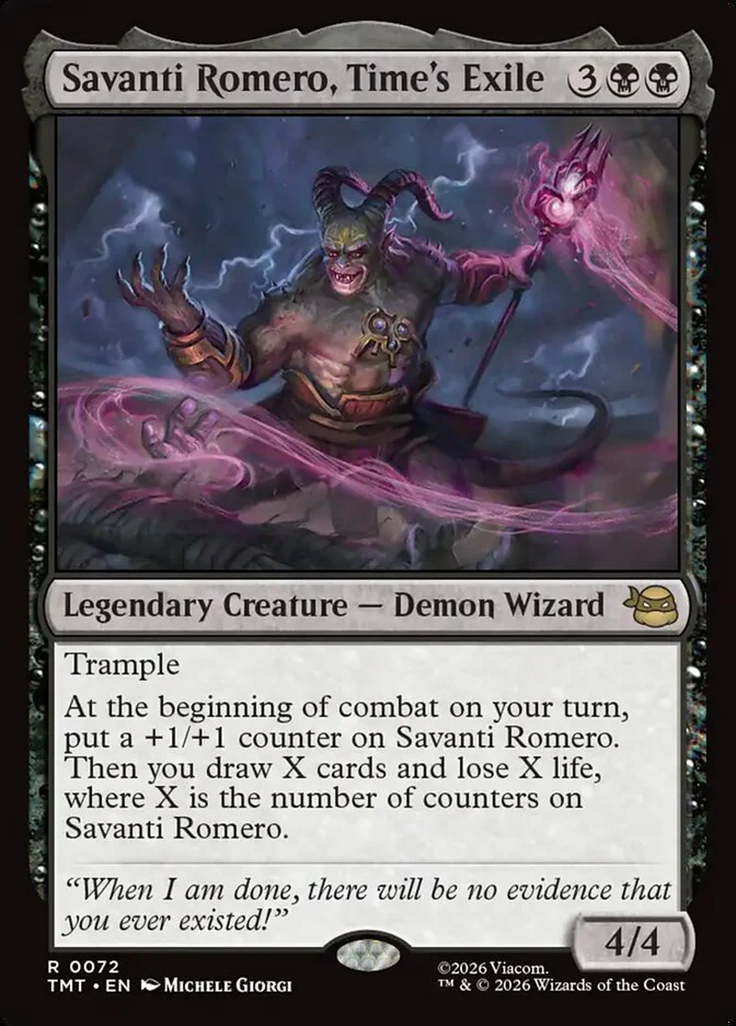 Savanti Romero, Time's Exile - Legendary (Foil)