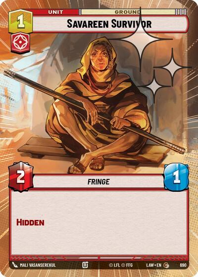Savareen Survivor (Hyperspace) - Foil