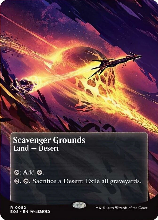 Scavenger Grounds - Borderless - Full Art - Inverted (Foil)