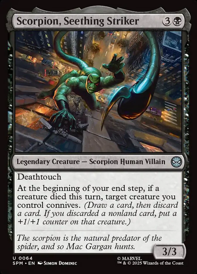 Scorpion, Seething Striker - Legendary