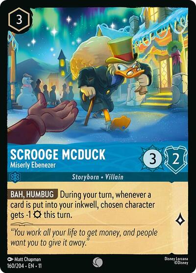 Scrooge McDuck - Miserly Ebenezer - Foil