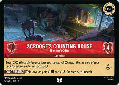 Scrooge's Counting House - Ebenezer's Office - Foil
