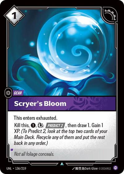 Scryer's Bloom - Foil