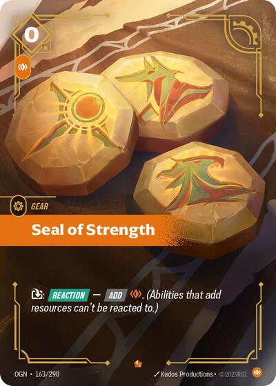 Seal of Strength - Foil