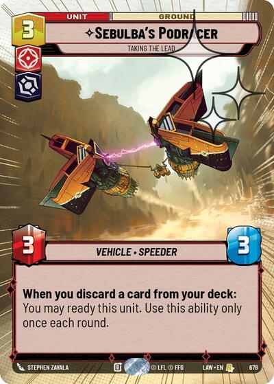Sebulba's Podracer - Taking the Lead (Hyperspace) - Foil