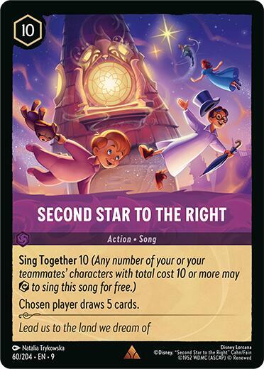 Second Star to the Right - Foil