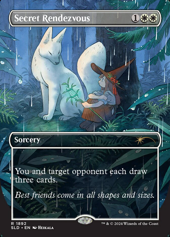 Secret Rendezvous - Borderless - Full Art - Inverted (Foil)