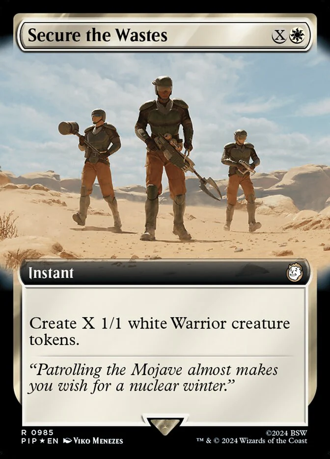 Secure the Wastes - Extended Art - Surge Foil (Foil)