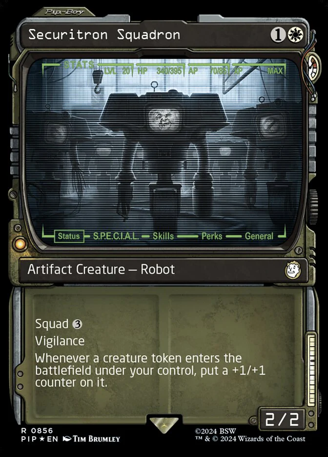 Securitron Squadron - Inverted - Showcase - Surge Foil (Foil)