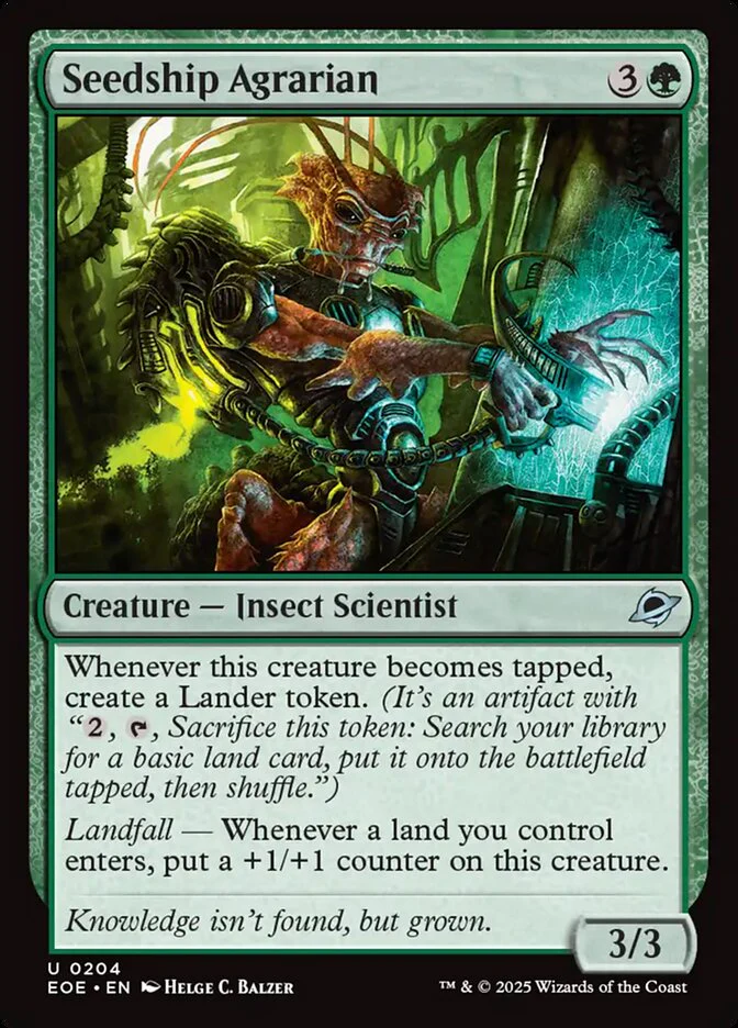 Seedship Agrarian (Foil)