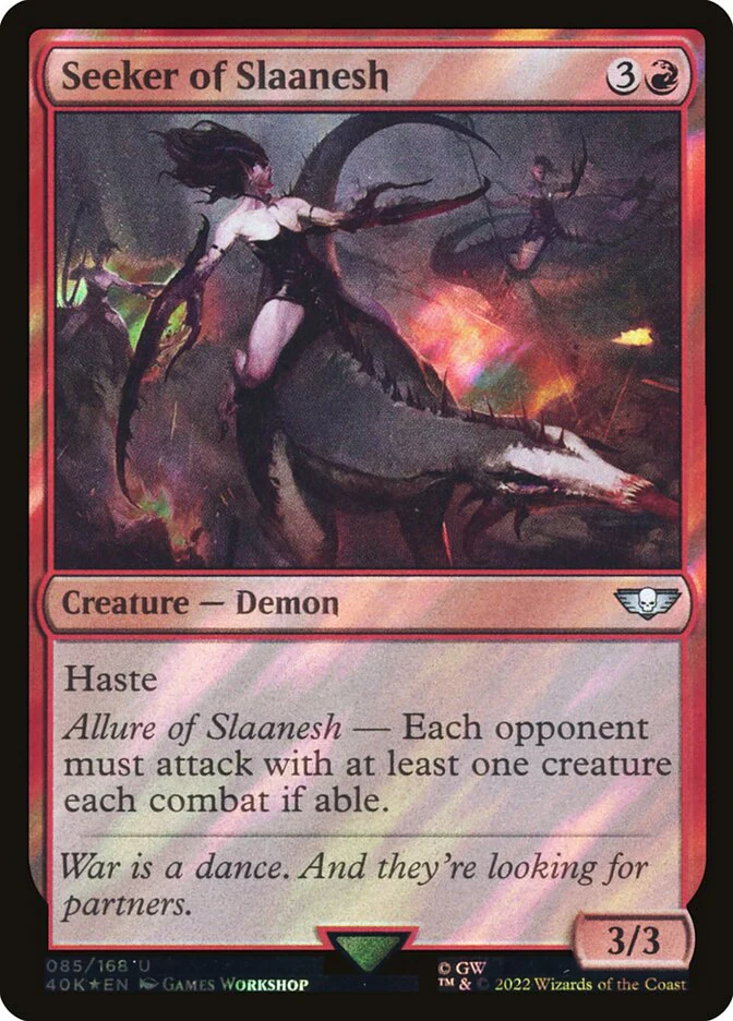 Seeker of Slaanesh - Surge Foil (Foil)