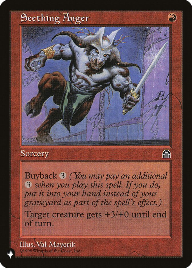 Seething Anger - Retro Frame