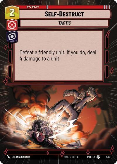 Self-Destruct  (Hyperspace)