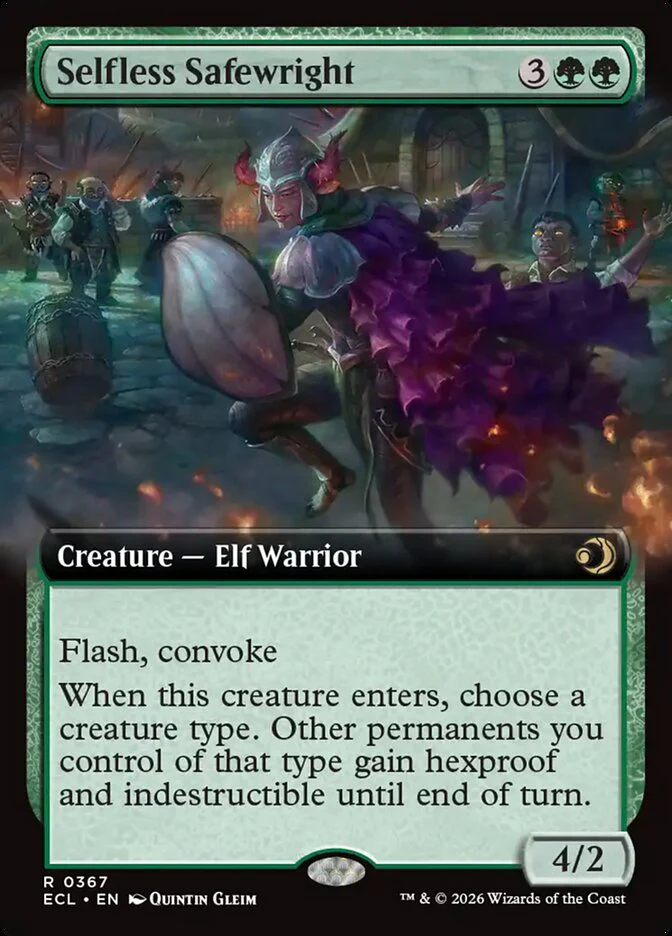 Selfless Safewright - Extended Art (Foil)
