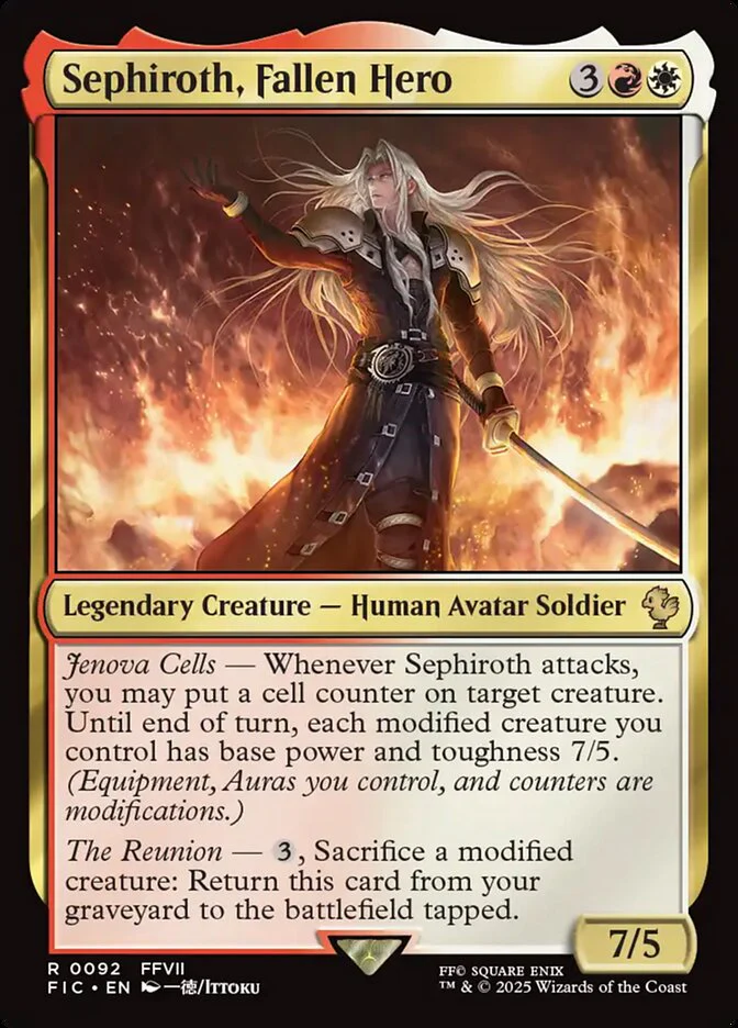 Sephiroth, Fallen Hero - Legendary (Foil)