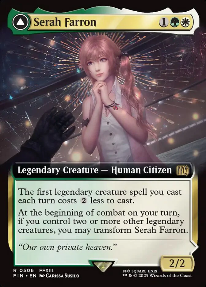Serah Farron // Crystallized Serah - Extended Art - Legendary (Foil)