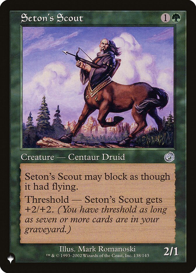 Seton's Scout - Retro Frame