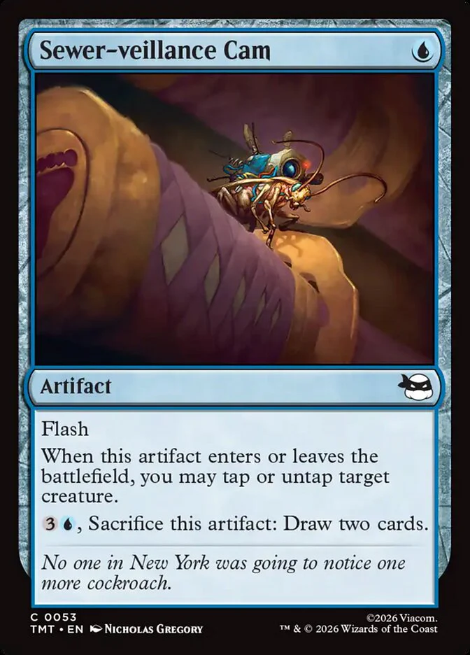 Sewer-veillance Cam (Foil)