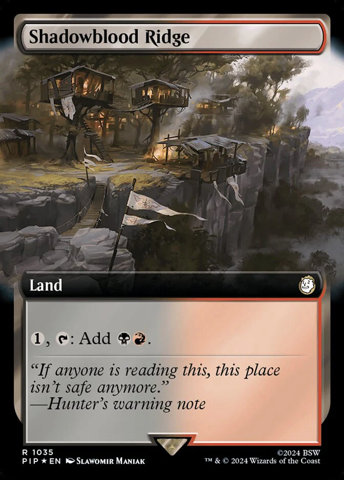 Shadowblood Ridge - Extended Art - Surge Foil (Foil)