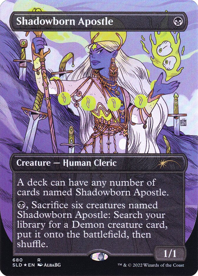 Shadowborn Apostle - Borderless - Full Art - Fullart (Foil)