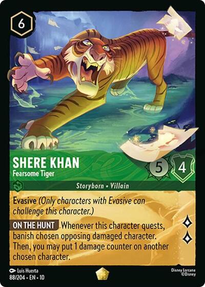 Shere Khan - Fearsome Tiger - Foil