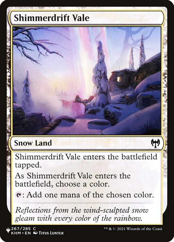 Shimmerdrift Vale - Snow