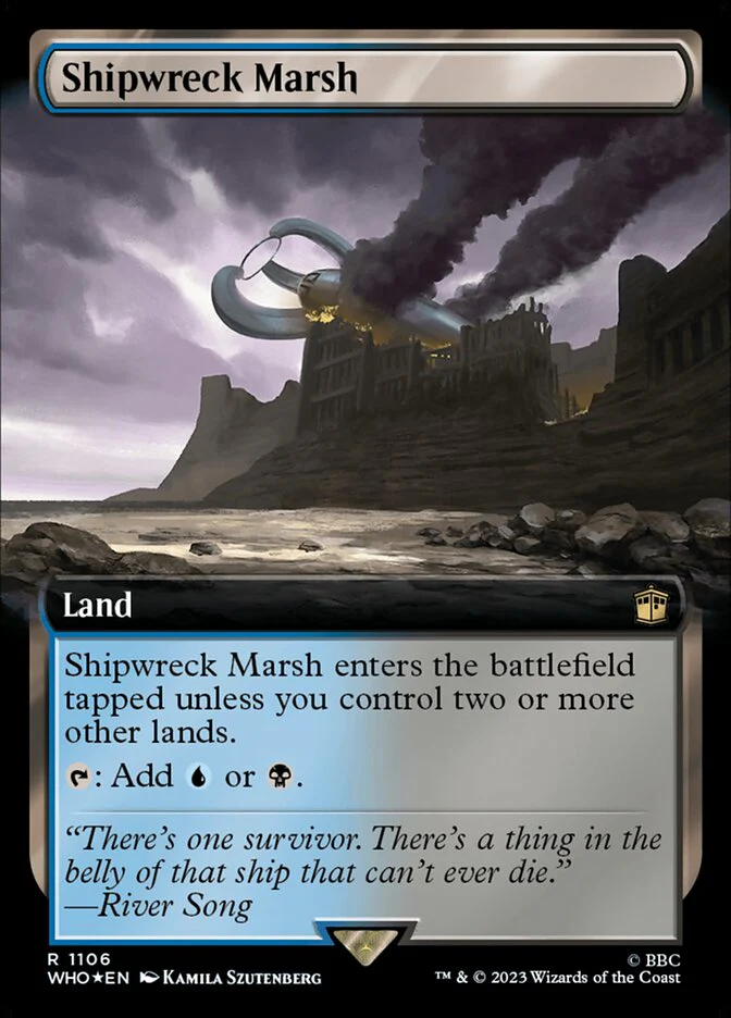 Shipwreck Marsh - Extended Art - Surge Foil (Foil)