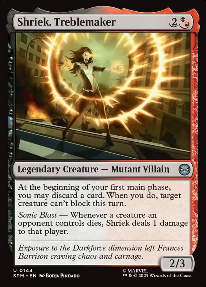 Shriek, Treblemaker - Legendary (Foil)