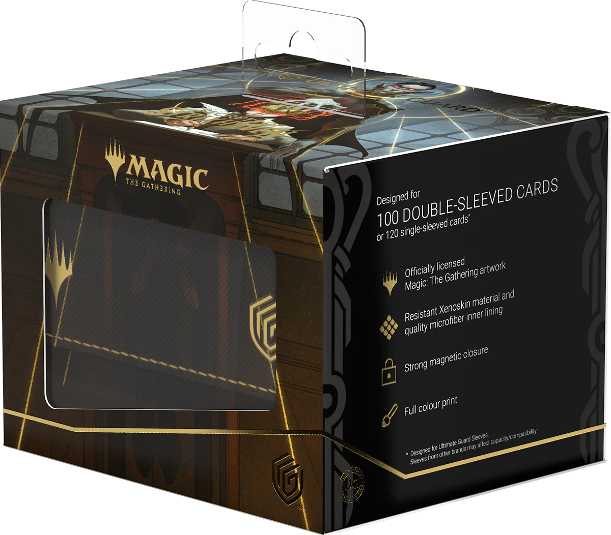 Sidewinder 100+ Xenoskin Magic: The Gathering - Secrets of Strixhaven - Black Mythic (Alt Art)