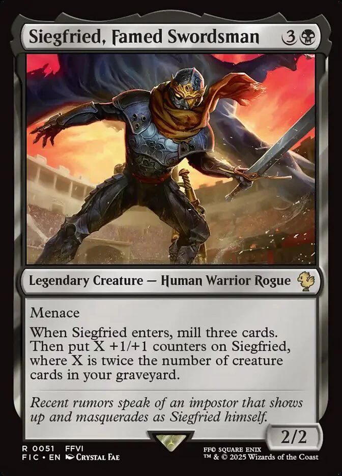 Siegfried, Famed Swordsman - Legendary (Foil)