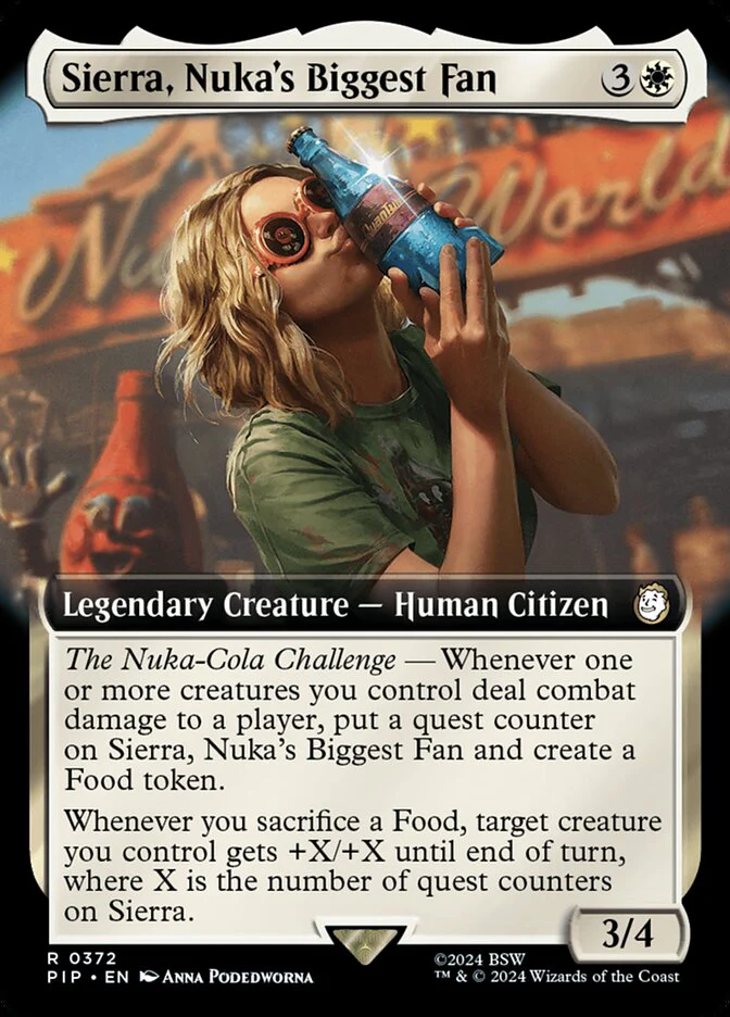 Sierra, Nuka's Biggest Fan - Extended Art - Legendary