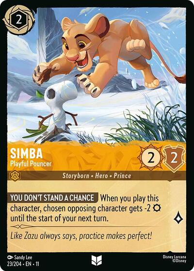 Simba - Playful Pouncer - Foil