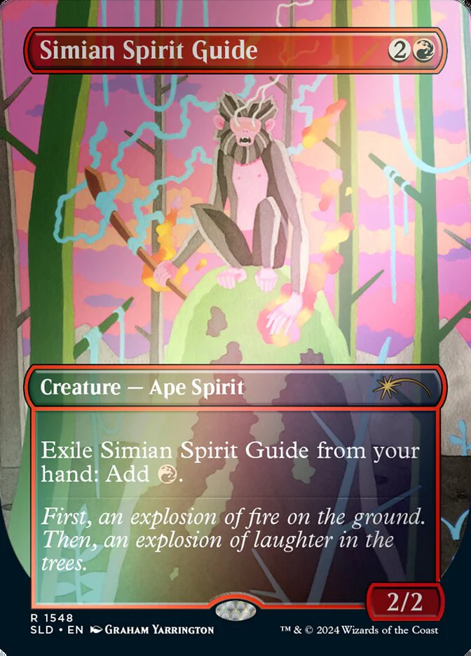 Simian Spirit Guide - Borderless - Full Art (Foil)