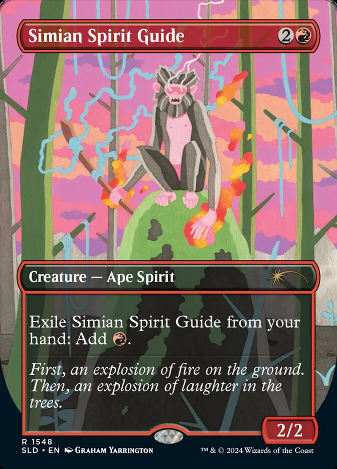 Simian Spirit Guide - Borderless - Full Art