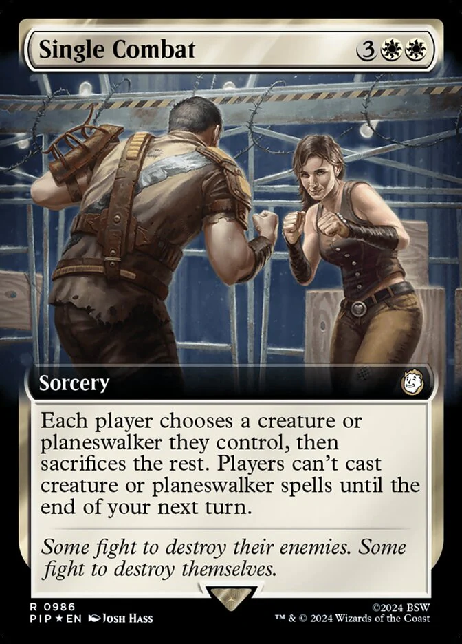 Single Combat - Extended Art - Surge Foil (Foil)