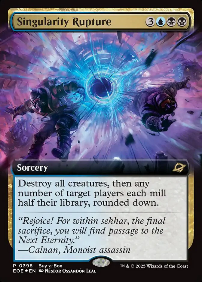 Singularity Rupture - Extended Art (Foil)
