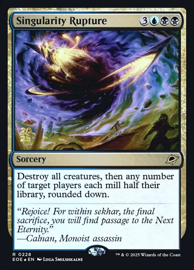 Singularity Rupture (Foil)