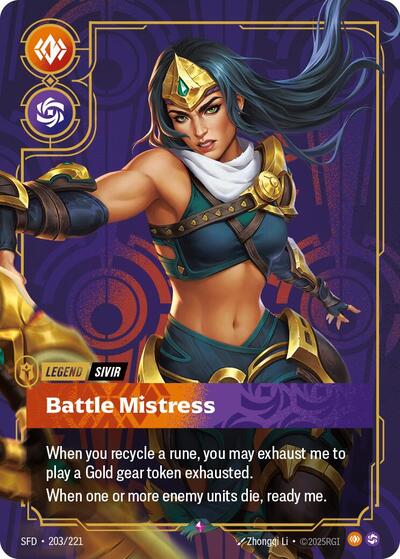 Sivir - Battle Mistress - Foil