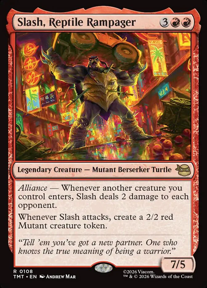 Slash, Reptile Rampager - Legendary (Foil)