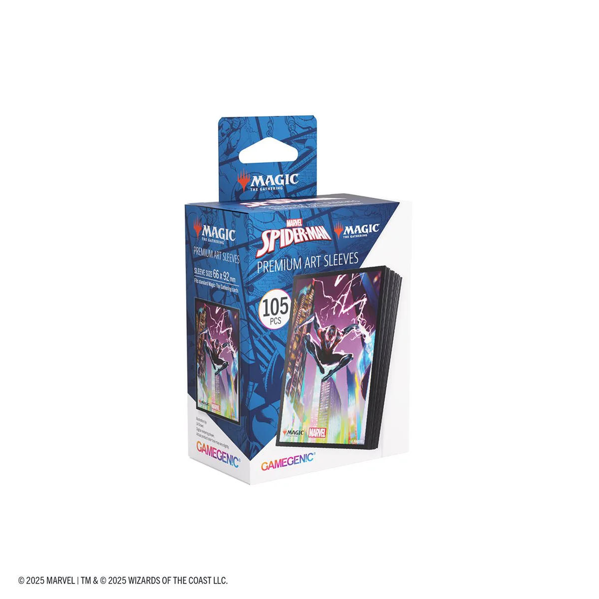 Sleeves: Magic: The Gathering - Marvel's Spider-Man: Art Sleeves: Spider-Man Mile Morales (105 ct)