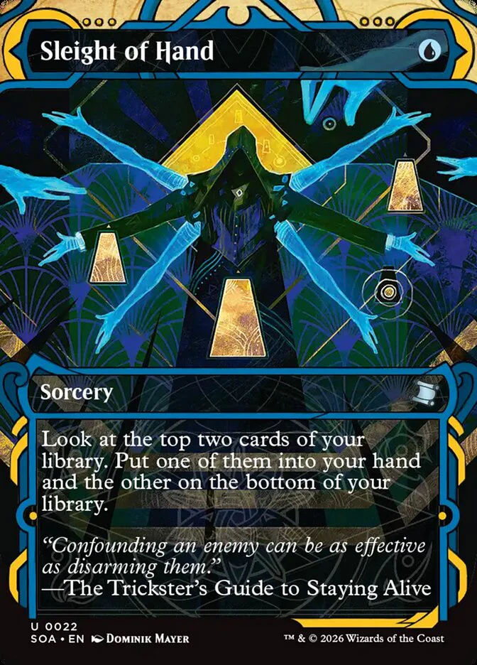 Sleight of Hand - Borderless - Inverted - Showcase