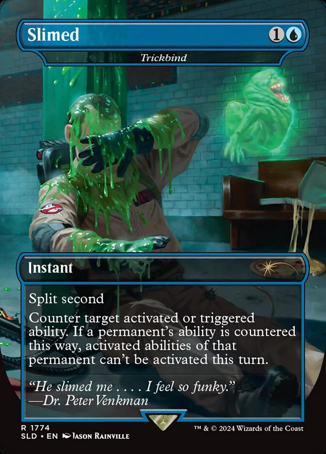 Slimed - Trickbind - Borderless - Full Art (Foil)