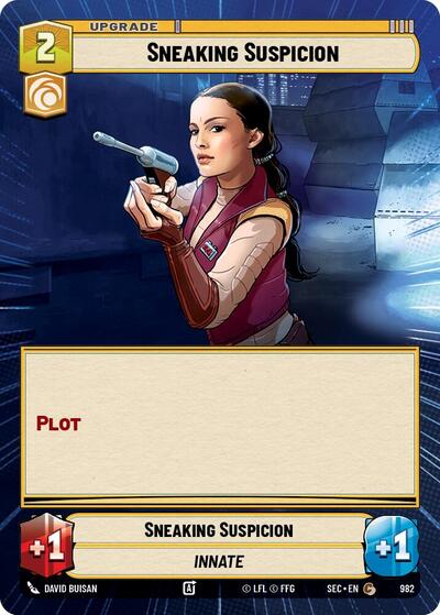 Sneaking Suspicion (Hyperspace) - Foil