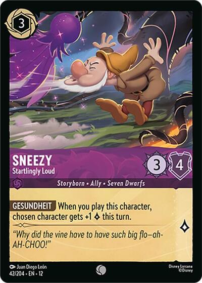 Sneezy - Startlingly Loud - Foil