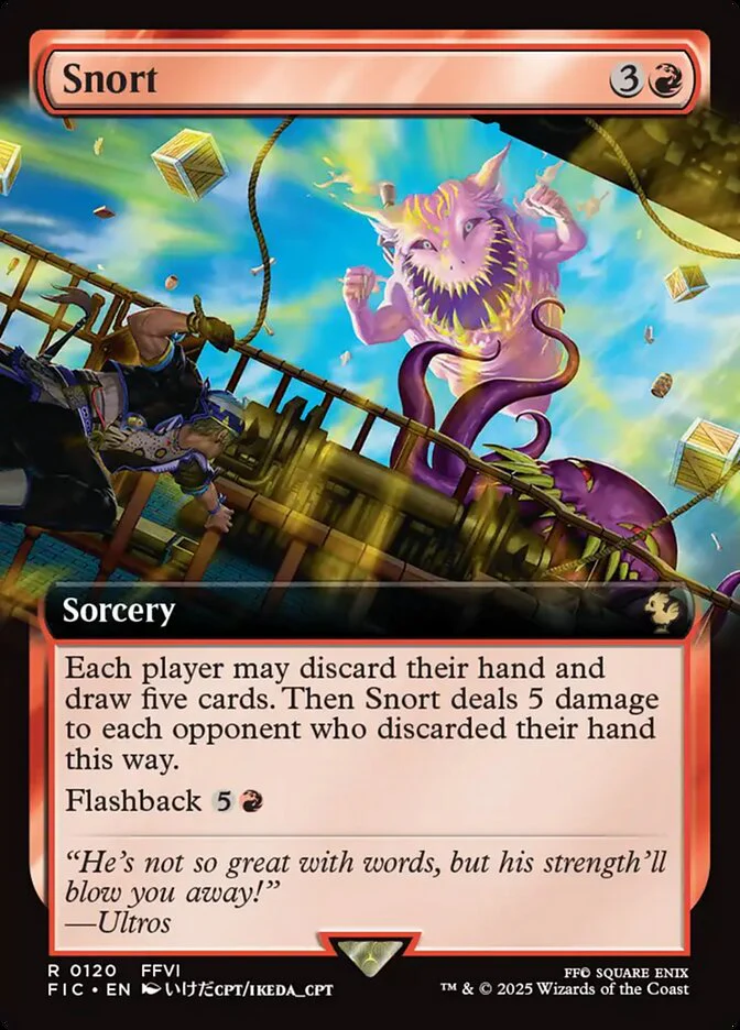 Snort - Extended Art (Foil)