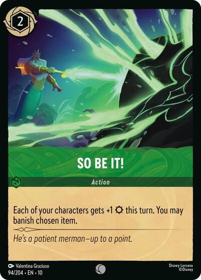 So Be It! - Foil