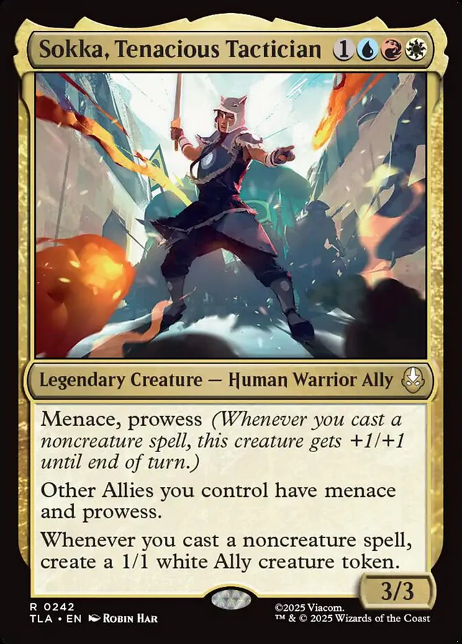 Sokka, Tenacious Tactician - Legendary