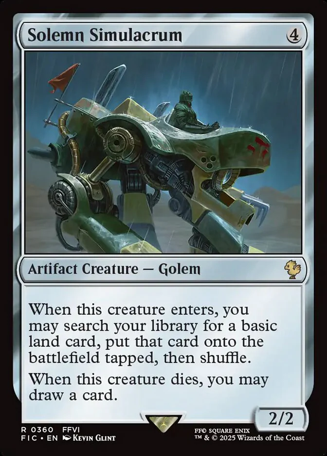 Solemn Simulacrum (Foil)